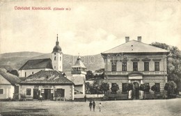 T2 Klenóc, Klenovec; Tér, Templom, Krémer Ignác üzlete / Square, Church, Shop - Ohne Zuordnung