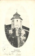 T2/T3 Komárom, Komárno; Kőszűz A Várban. L. H. Pannonia 5809. / Statue, Castle Tower (EK) - Unclassified