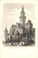 ** T1 Körmöcbánya, Kremnitz, Kremnica; Vártemplom. Myskovszki Viktor Kiadása / Castle Church - Non Classificati