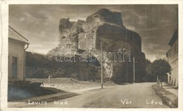 T2 1928 Léva, Levice; Vár / Hrad / Castle, Photo - Non Classificati