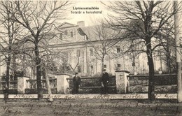 T2 Liptószentmiklós, Liptovsky Mikulas; Sétatér, Kolostor (járásbíróság). Csech Ignác Kiadása / Promenade, Cloister (cou - Unclassified