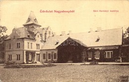 T2/T3 Nagyabony, Nemesabony, Velky Abon, Velké Blahovo; Báró Harkányi Kastély. W. L. 315. / Castle (EK) - Non Classificati