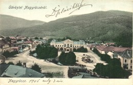 * T2/T3 Nagyrőce, Gross-Rauschenbach, Velká Revúca; Látkép A Vendéglővel / Panorama View With Restaurant  (EK) - Non Classificati