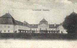 T2/T3 Nagytapolcsány, Topolcany; Tavarnoki Kastély. Platzko Gyula Kiadása / Castle (EK) - Unclassified
