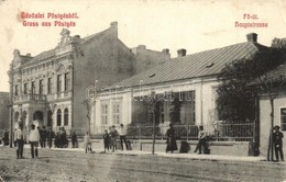 T2/T3 Pöstyén, Pistany, Piestany; Fő út. Gipsz H. Kiadása / Main Street (EK) - Non Classificati