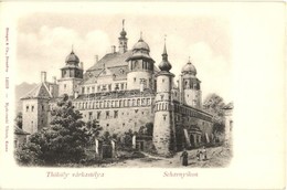 ** T2/T3 Savnik, Shavnyik, Spissky Stiavnik; Thököly Várkastély. Myskovszki Viktor Kiadása / Castle (EK) - Unclassified