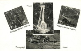 * T2/T3 Tornagörgő, Görgő, Hrhov; Ördöglyuk-barlang Bejárata, Vízesés, Forrás. Hangya Szövetkezet Kiadása / Cave Entranc - Non Classificati