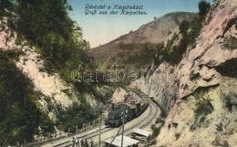 T2/T3 Kárpátok, Vasút Gőzmozdonnyal / Railway With Locomotive - Non Classés