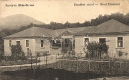 * T2/T3 Szolyva (Hársfalva-gyógyfürdő), Nelipino; Erzsébet Szálló / Hotel Elisabeth + K.u.K. Husarenregiment Nr. 16. 2.  - Non Classés