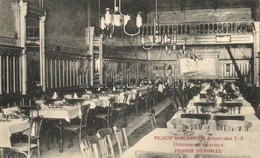 Eszék, Esseg, Osijek; Pilseni Sörcsarnok, Belső. Kenyér Utca 7-9. / Pilsner Biehalle / Beer Hall Interior - Ohne Zuordnung