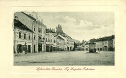 T2 Szamobor, Ljetovaliste-Samobor; Lipót Szalvátor Tér, L. Rosenberger üzlete. W.L. Bp. 3917. Slavko Sek / Trg. Leopolda - Non Classés