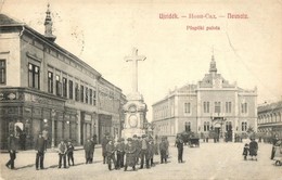 T2/T3 Újvidék, Novi Sad; Püspöki Palota, Tér és üzletek / Bishop's Palace, Square And Shops  (EB) - Non Classificati