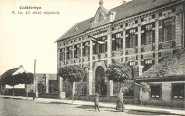 * T1/T2 Csáktornya, Cakovec; M. Kir. állami Elemi Népiskola / School - Unclassified