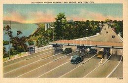 ** T2 New York City, Henry Hudson Parkway And Bridge, Automobiles - Unclassified