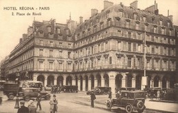 * T3 Paris, Hotel Regina, Place De Rivoli, Automobiles  (fa) - Non Classés