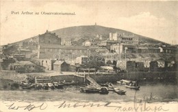 T2/T3 Liaodong Peninsula, Port Arthur Fortress (Russo-Japanese War), Lüshun Port, Observatory. Hungarian Edition. Ifj. V - Non Classés