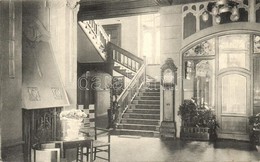 T2/T3 Eisenach, Hotel Der Rautenkranz, Das Vestibül Des Hotels / Hotel Interior (EK) - Ohne Zuordnung