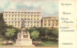 ** T2 Genova, Hotel Savoy Majestic And Londres Continental - Non Classificati