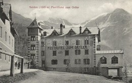 ** T1 Solda, Sulden (Südtirol); Franz Angerer's Post Hotel Zum Ortler - Non Classificati