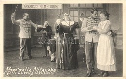 ** T2 Torino, Turin; Ambrosio Film. Mam'zelle Nitouche Vaudeville Opérette, Actors, Advertisement Card - Sin Clasificación