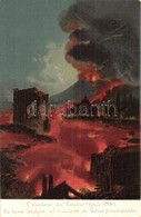 ** T2 1906 Vesuvio, Eruzione, La Lava Arriva Al Cimitero Di Torre Annunziata / Eruption Of Mount Vesuvius, Lava Reaching - Unclassified