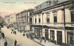 * T2 Galati, Strada Domneasca, La Cameli, Libraria Noua / Street View With Shops Of S. Drumea, Negoescu And Manitiu, Hot - Non Classés