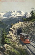 * T4 Niesenbahn, Ausweiche II. Sektion. Blümisalp / Funicular Railway, Tunnel (EM) - Non Classés
