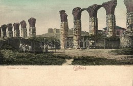 ** T1 Ephesus, Efes (Izmir, Smyrne); Acqueduc Et Chateau / Aqueduct, Castle - Non Classés