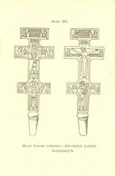 ** T1/T2 Serie II. Staré Rezané 'chresty' Drevenych Kostelu Karpatskych / Transcarpathian Folklore, Wooden Christ Cross - Non Classificati