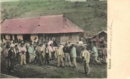 ** T2/T3 Rutének (ruszinok) Máramarosban / Ruthenian (Rusyn) Folklore From Maramures, Farmers (EK) - Non Classés