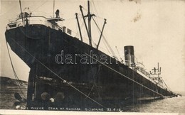 T2/T3 1912 Gisborne, Ship Wreck Of 'Star Of Canada' (EK) - Unclassified