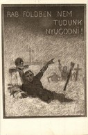 ** T2/T3 Rab Földben Nem Tudunk Nyugodni! Kiadja 'A Szózat' Magyarország Területi Épségének Védelmi Ligája / Hungarian I - Ohne Zuordnung