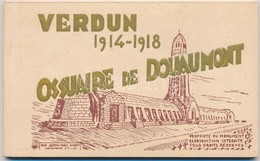 ** 1914-1918 Verdun, Ossuaire De Douaumont / Ossuary Of Douaumont - WWI Military Postcard Booklet With 10 Postcards - Unclassified