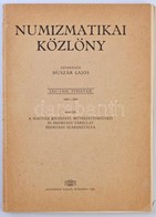Huszár Lajos (szerk.): Numizmatikai Közlöny LXII-LXIII. évfolyam 1963-1964. Magyar Régészeti, Művészettörténeti és Éremt - Zonder Classificatie