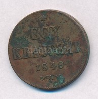 1848. 1kr Cu T:1-,2 Patina
Adamo B1 - Non Classificati