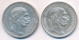 1915KB-1916KB 1K Ag 'Ferenc József' (2x) T:2 
Adamo K5.1 - Non Classificati