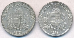 1927-1938. 1P Ag (2xklf) T:1-,2 - Ohne Zuordnung