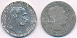 Vegyes: 1915KB 1K Ag + Ausztria 1893. 1K Ag 'Ferenc József' T:1-,2-,3 - Unclassified