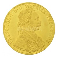 Ausztria 1911. 4D Au 'Ferenc József' (13,98g/0.986) T:2 Ph. 
Austria 1915. 4 Ducat Au 'Franz Joseph' (13,98g/0.986) C:XF - Unclassified