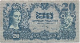 Ausztria 1945. 20Sch T:III Szép Papír 
Ausztria 1945. 20 Schilling C:F Fine Paper
Krause 116 - Sin Clasificación