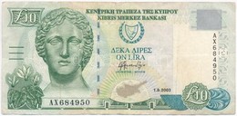 Ciprus 2003. 10Ł T:III,III-
Cyprus 2003. 10 Pounds C:F,VG
Krause 62d - Zonder Classificatie