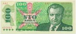 Csehszlovákia 1989. 100K T:I 
Czechoslovakia 1989. 100 Korun C:UNC - Non Classés