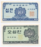 Dél-Korea 1962. 10j + 20j T:I-
South Korea 1962. 10 Jeon + 20 Jeon C:AU
Krause 28, 29 - Unclassified