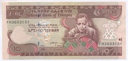 Etiópia 2008. 10B T:I-,II
Ethiopia 2008. 10 Birr C:AU,XF - Non Classés