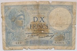 Franciaország 1930. 10Fr T:IV
France 1930. 10 Francs C:G - Zonder Classificatie