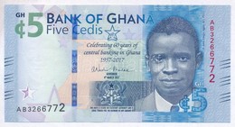 Ghána 2017. 5C 'A Ghánia Központi Bank 60. évfordulója' Emlékbankjegy T:I-
Ghana 2017. 5 Cedis 'Celebrating 60 Years Of  - Ohne Zuordnung