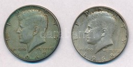 Amerikai Egyesült Államok 1965-1967. 1/2$ Ag 'Kennedy' (2x) T:1-,2 Patina
USA 1965-1967. 1/2 Dollar Ag 'Kennedy' (2x) C: - Non Classés
