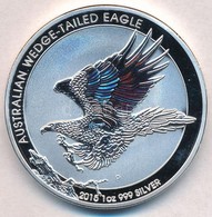 Ausztrália 2015. 1$ Ag 'Ékfarkú Sas' (1oz/0.999) T:PP
Australia  2015. 1 Dollar Ag 'Wedge-tailed Eagle' (1oz/0.999) C:PP - Ohne Zuordnung