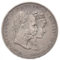 Ausztria 1879. 2G Ag 'I. Ferenc József és Erzsébet Királynő / Ezüstlakodalom' T:2
Austria 1879. 2 Gulden Ag 'Franz Josep - Unclassified