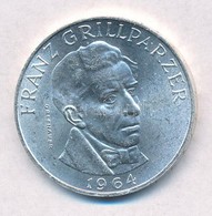 Ausztria 1964. 25Sch Ag 'Franz Grillparzer' T:1-,2 
Austria 1964. 25 Schilling Ag 'Franz Grillparzer' C:AU,XF Krause KM# - Unclassified